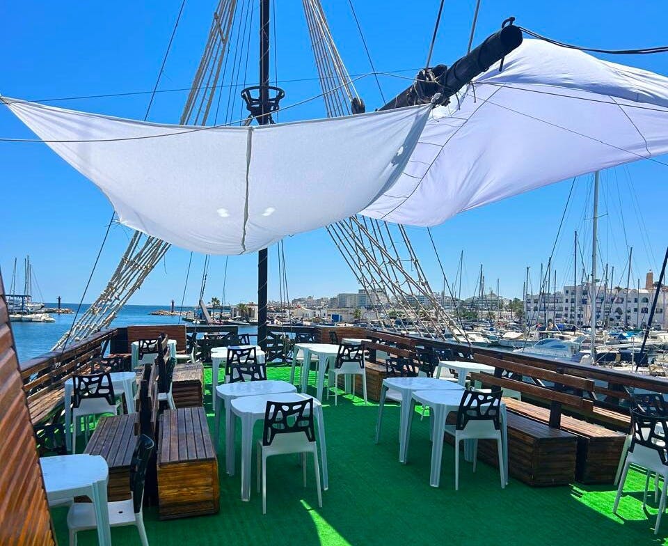 Pirate ship cruise to Kuriat Island from Sousse