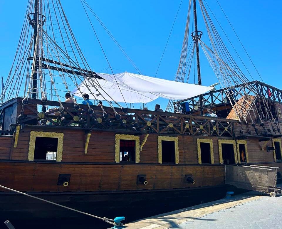 Pirate ship cruise to Kuriat Island from Sousse