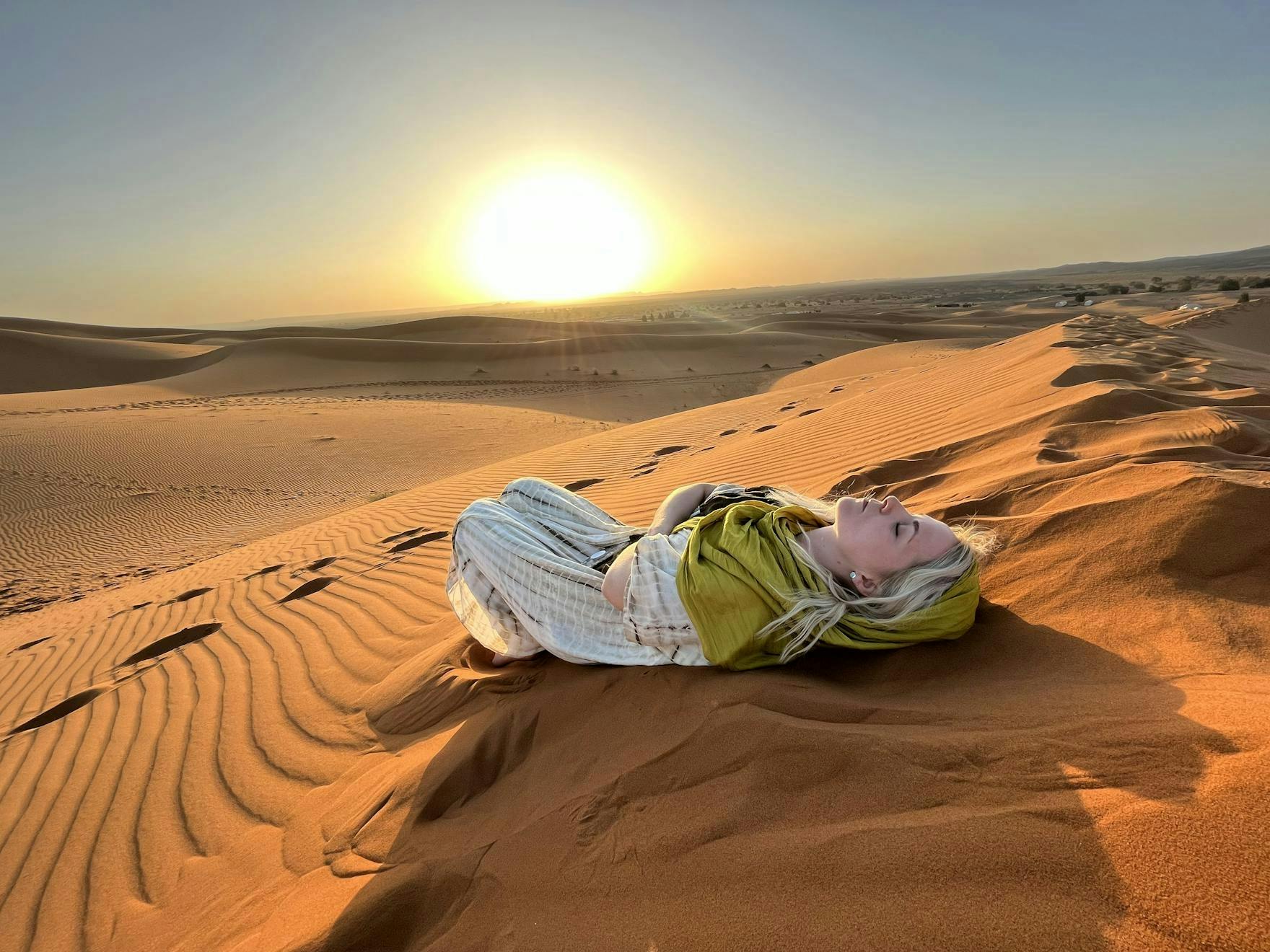3-day private desert trip from Marrakech to Merzouga with overnight in Bedouin camp
