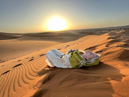 3-day private desert trip from Marrakech to Merzouga with overnight in Bedouin camp