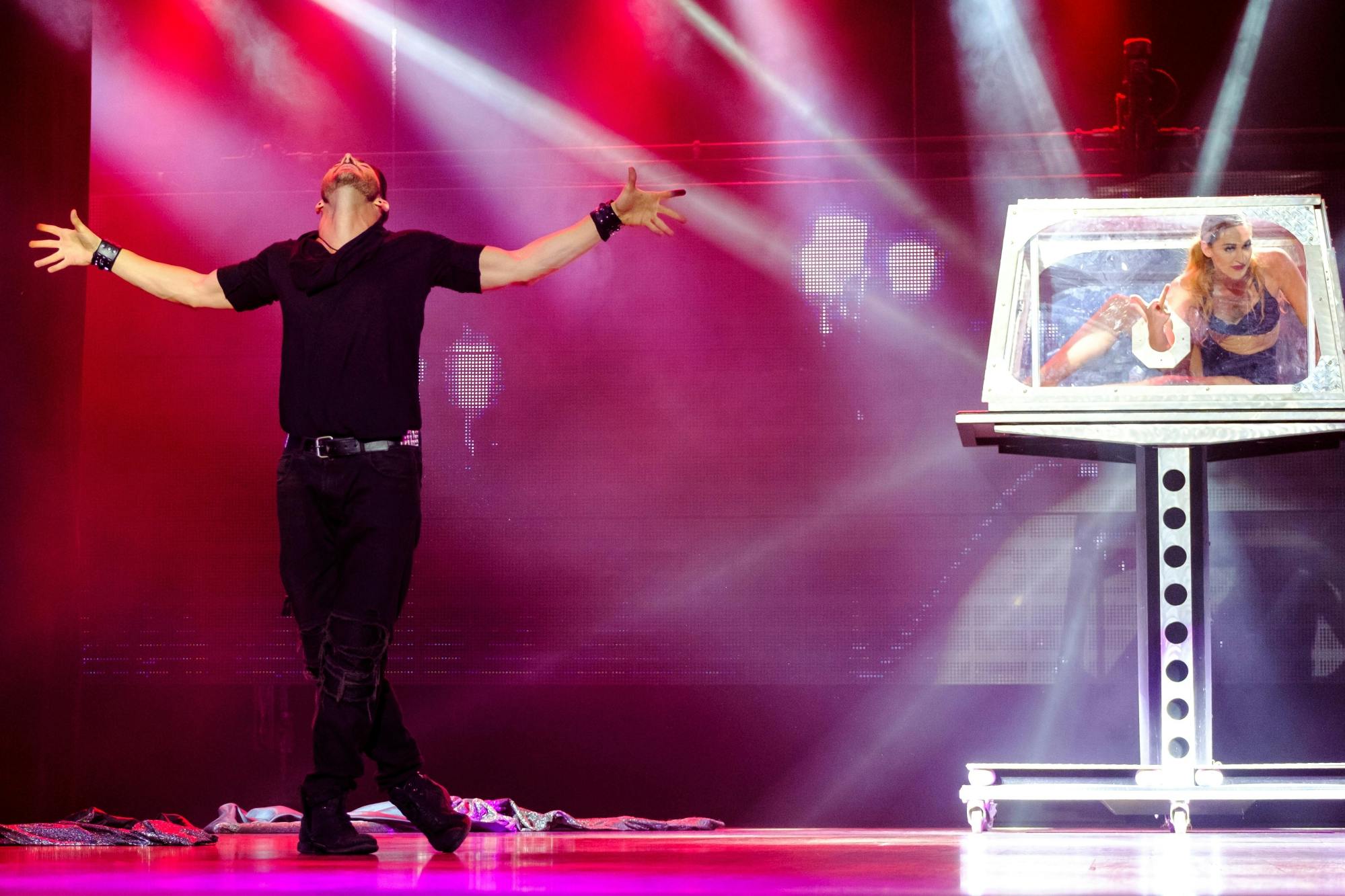Benidorm Palace variety show with transport