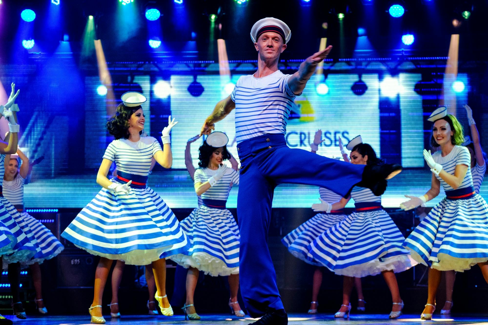 Benidorm Palace variety show with transport