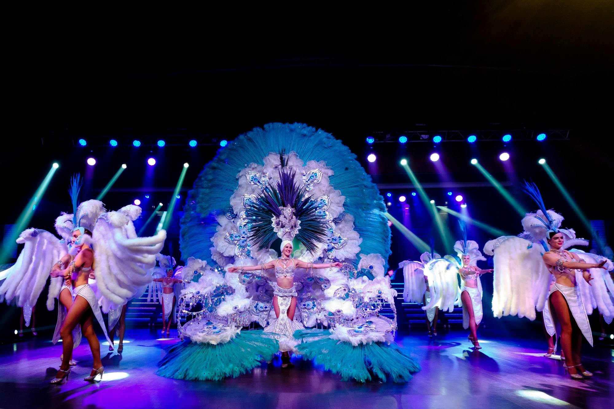 Benidorm Palace variety show with transport