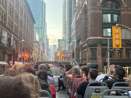 City Sightseeing night bus tour of Toronto