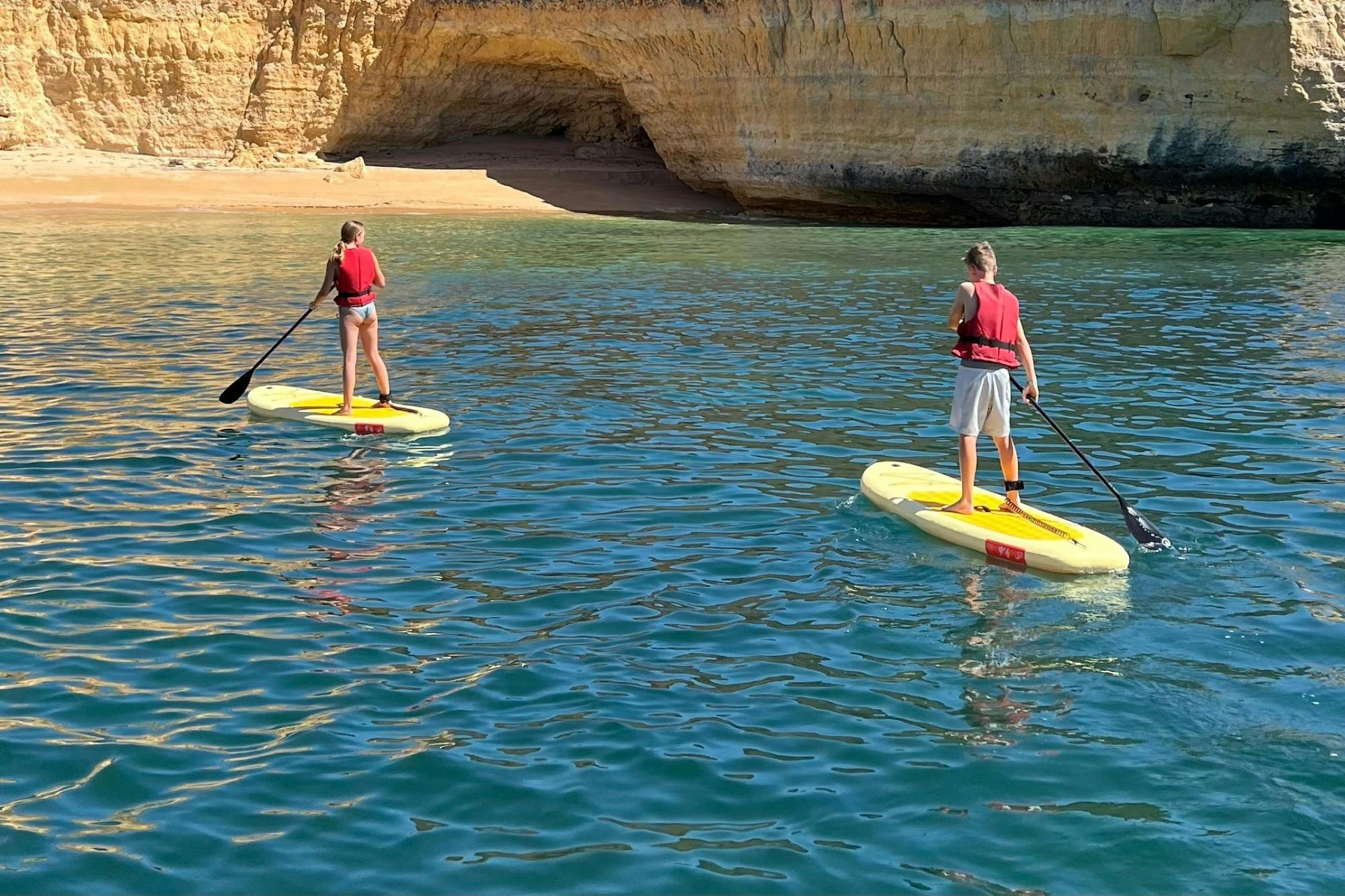 Ponta da Piedade catamaran cruise with open bar and lunch