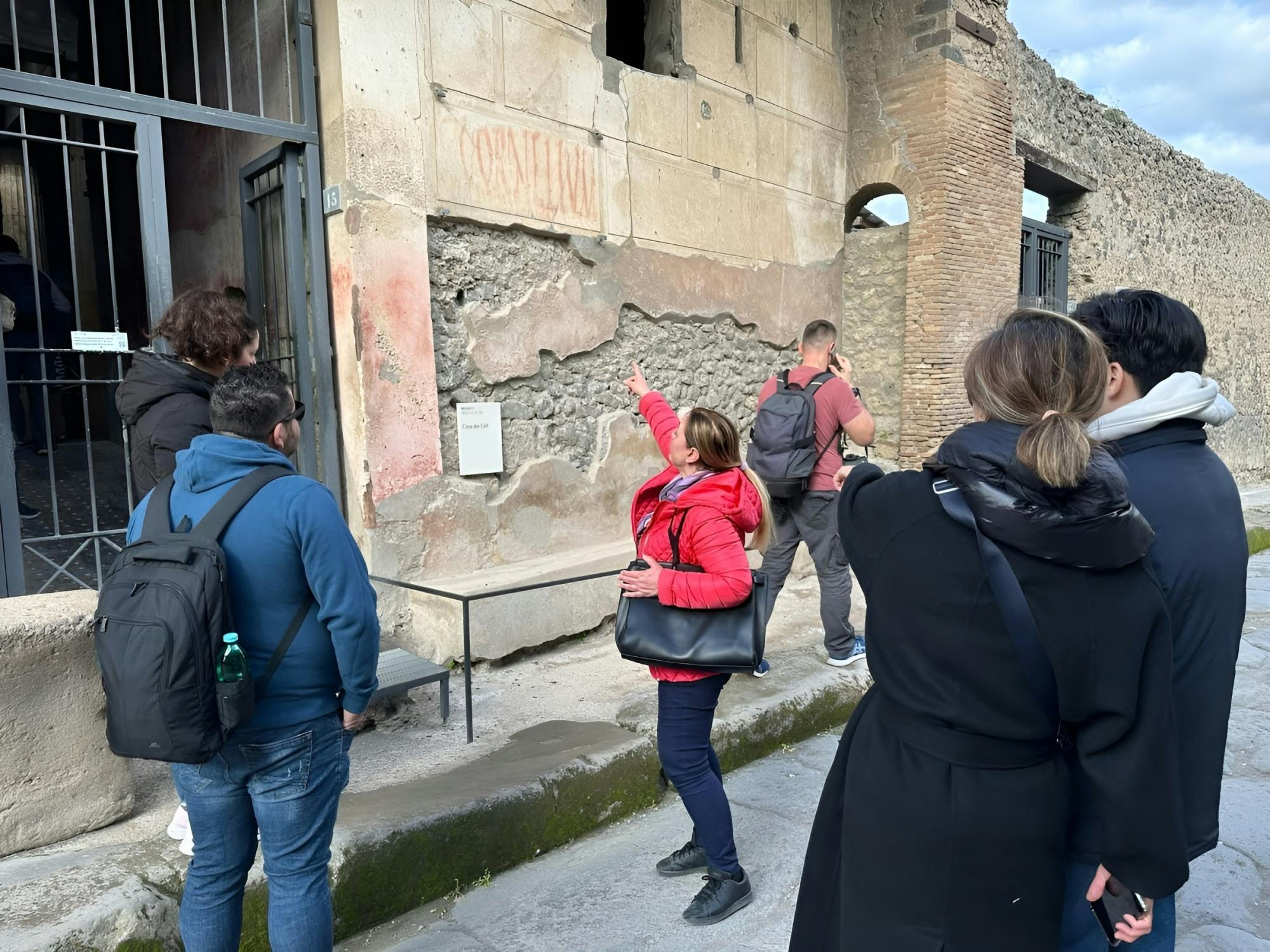 Pompeii shore excursion with archaeological tour from Salerno port