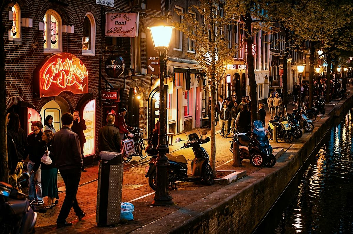 Rondleiding door de Amsterdamse rosse buurt