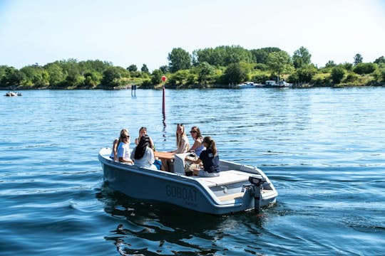Private 4-stündige Elektrobootfahrt auf den Wasserwegen Kopenhagens