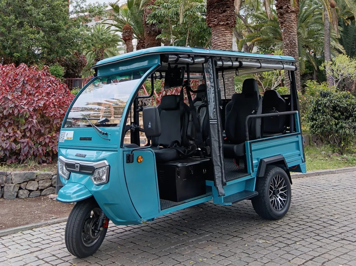 Two-hour shared tuk tuk tour of Puerto de la Cruz
