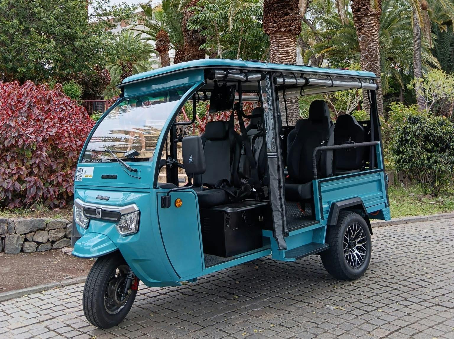 Two-hour shared tuk tuk tour of Puerto de la Cruz