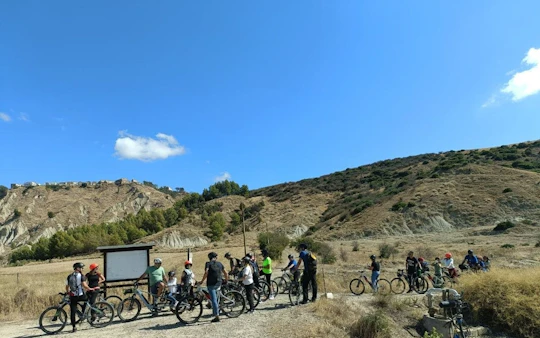 Basilicata badlands e-bike tour from Montalbano Jonico