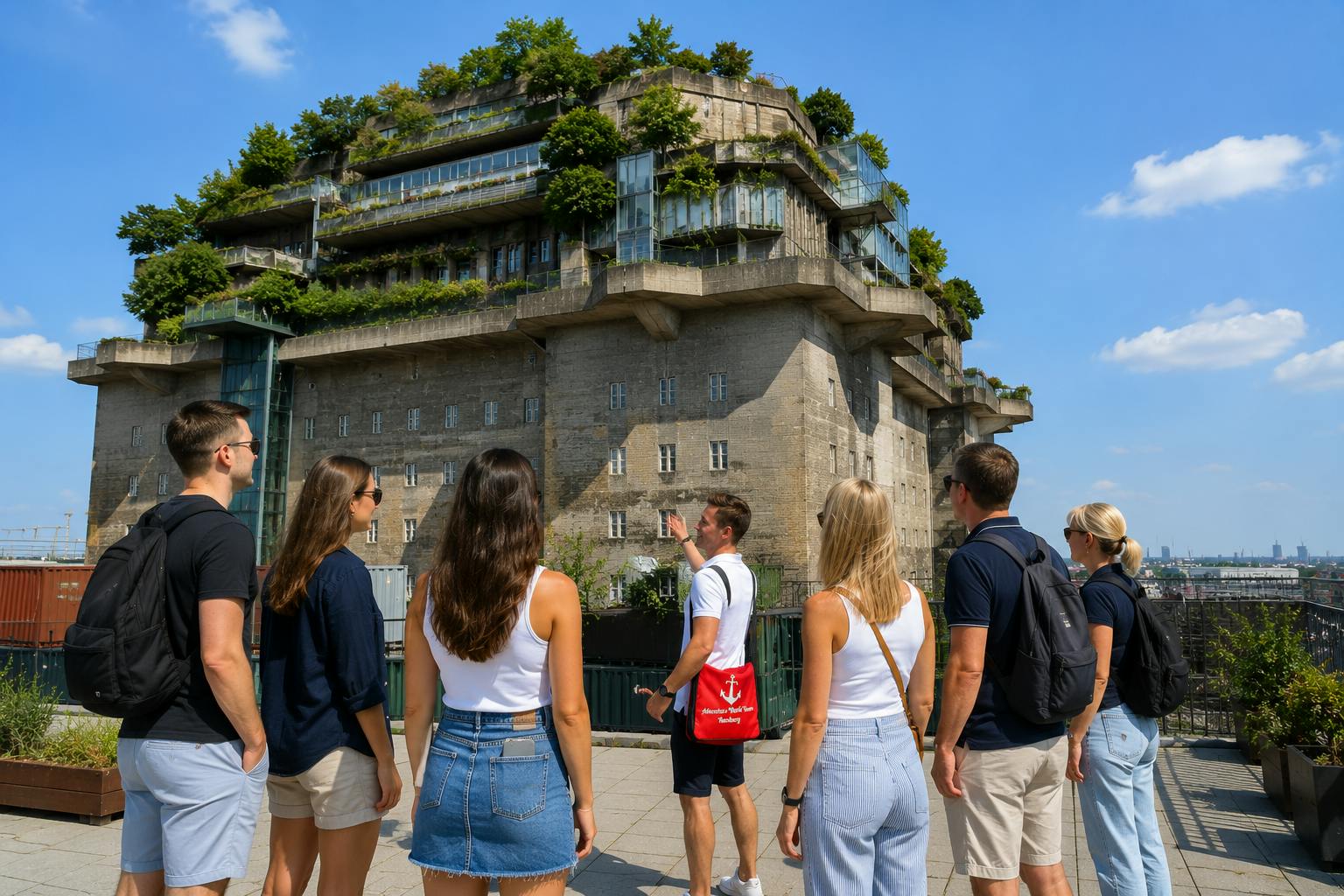 Wandeling met gids door de Groene Bunker vanaf Hamburg