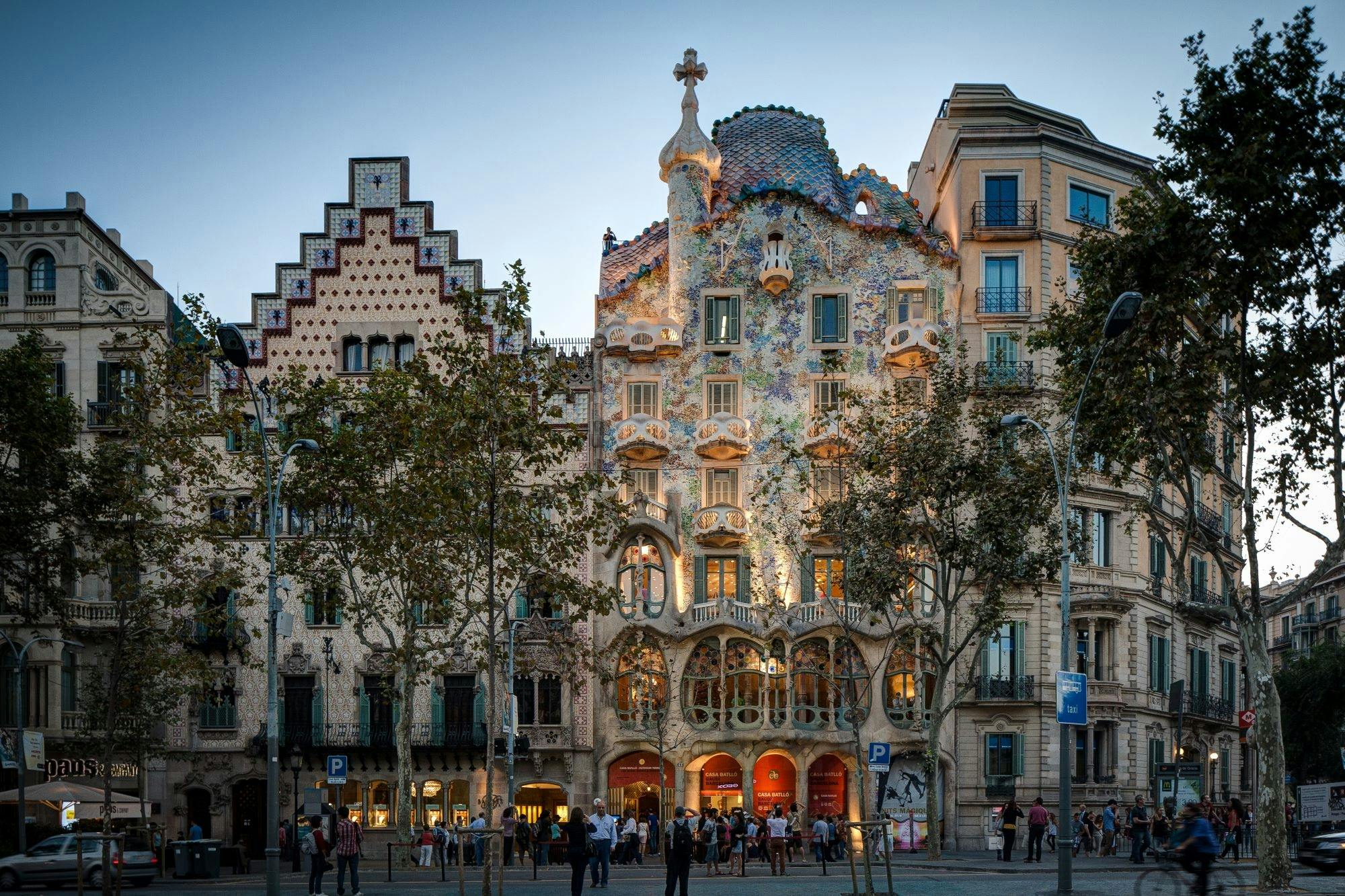 Wycieczka piesza po modernistycznej architekturze Barcelony