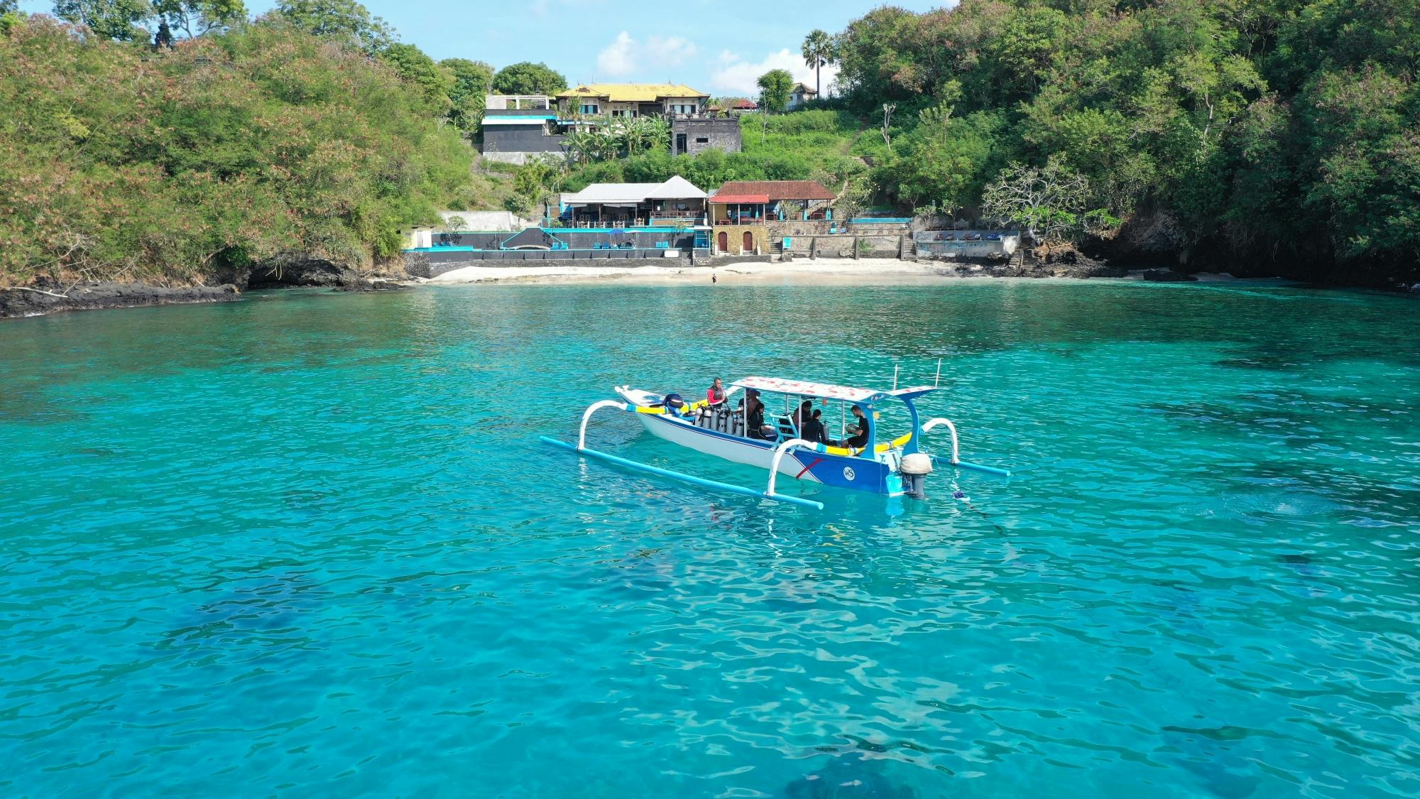 Bali scuba diving at Tulamben or Amed with two dives