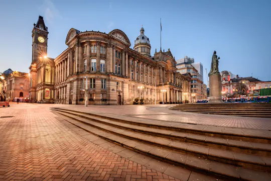 Przygoda z łowcą duchów w aplikacji w Birmingham