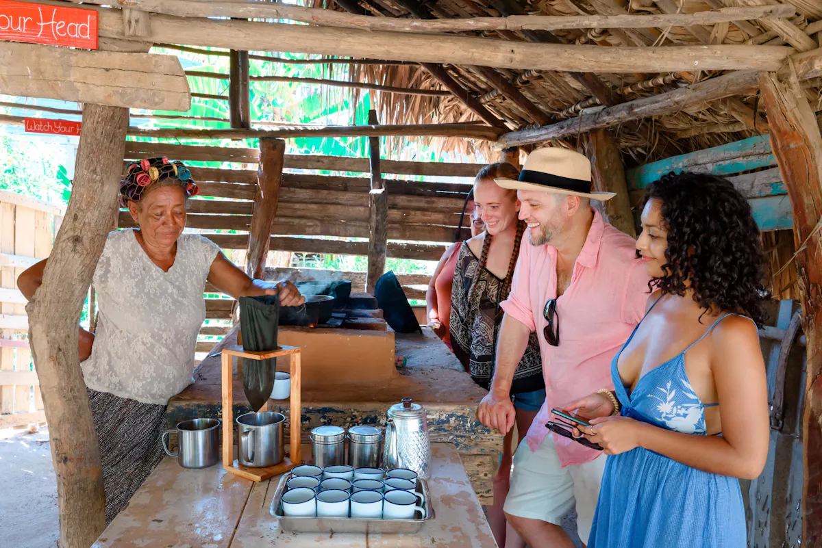 Dominican culture with coffee and cooking full-day tour