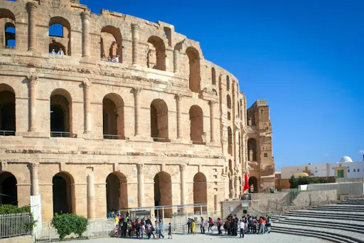 El Jem Colosseum tour with pirate boat cruise