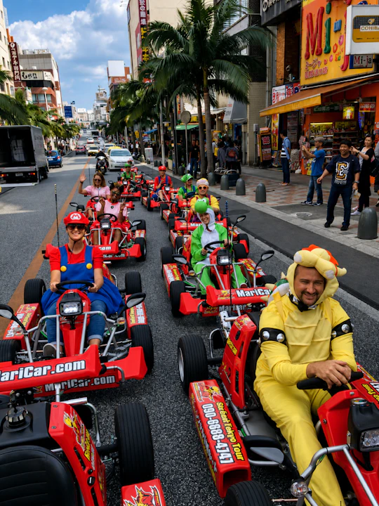 Tickets for Okinawa Street Go Karting