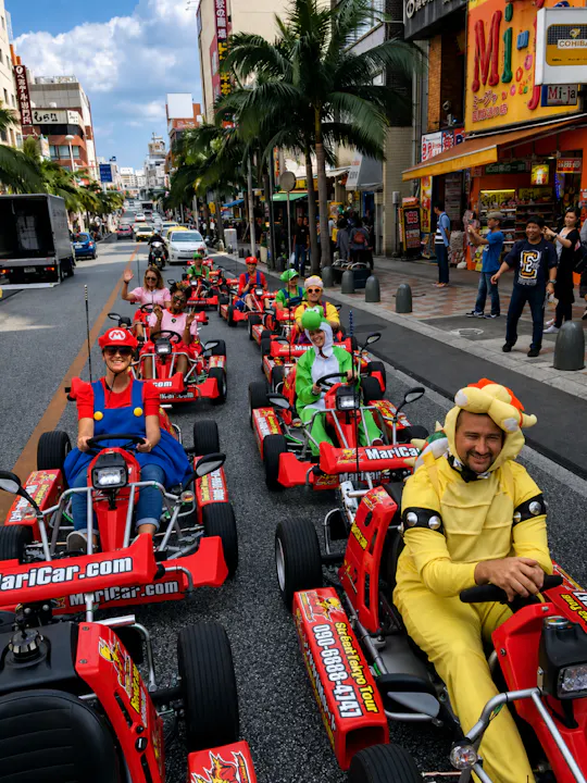 Tickets for Okinawa Street Go Karting