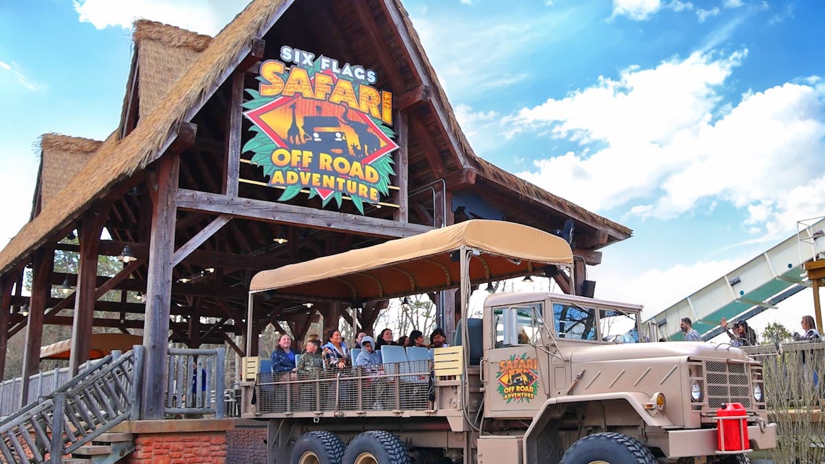 Six Flags Wild Safari - Dagkaart