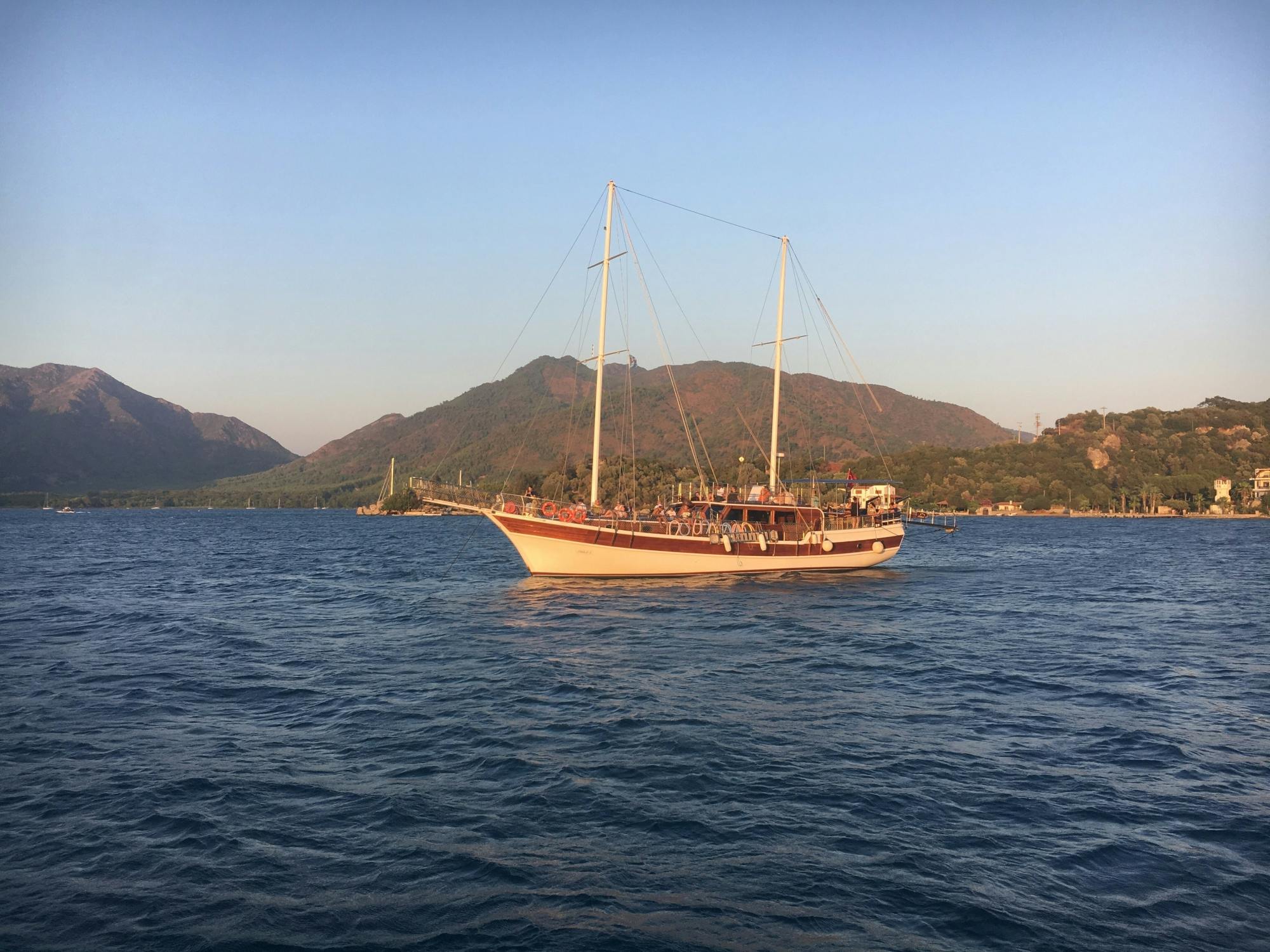 Adults-only sunset gulet cruise with dinner from Marmaris with optional transfers