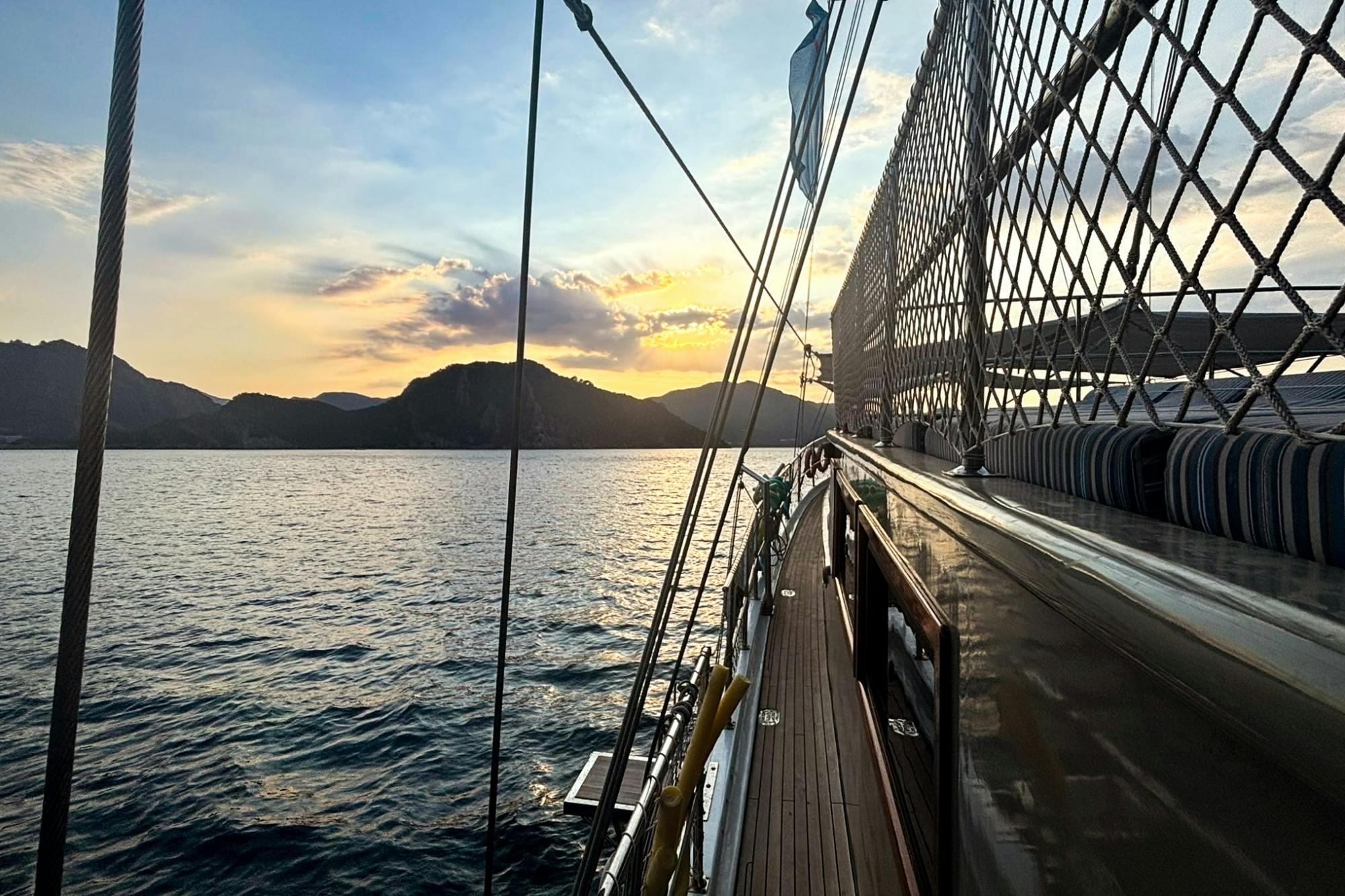 Adults-only sunset gulet cruise with dinner from Marmaris with optional transfers