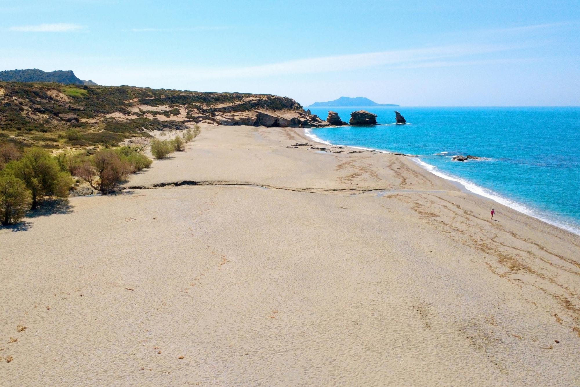Full-day southern Crete 4x4 tour with swim stop