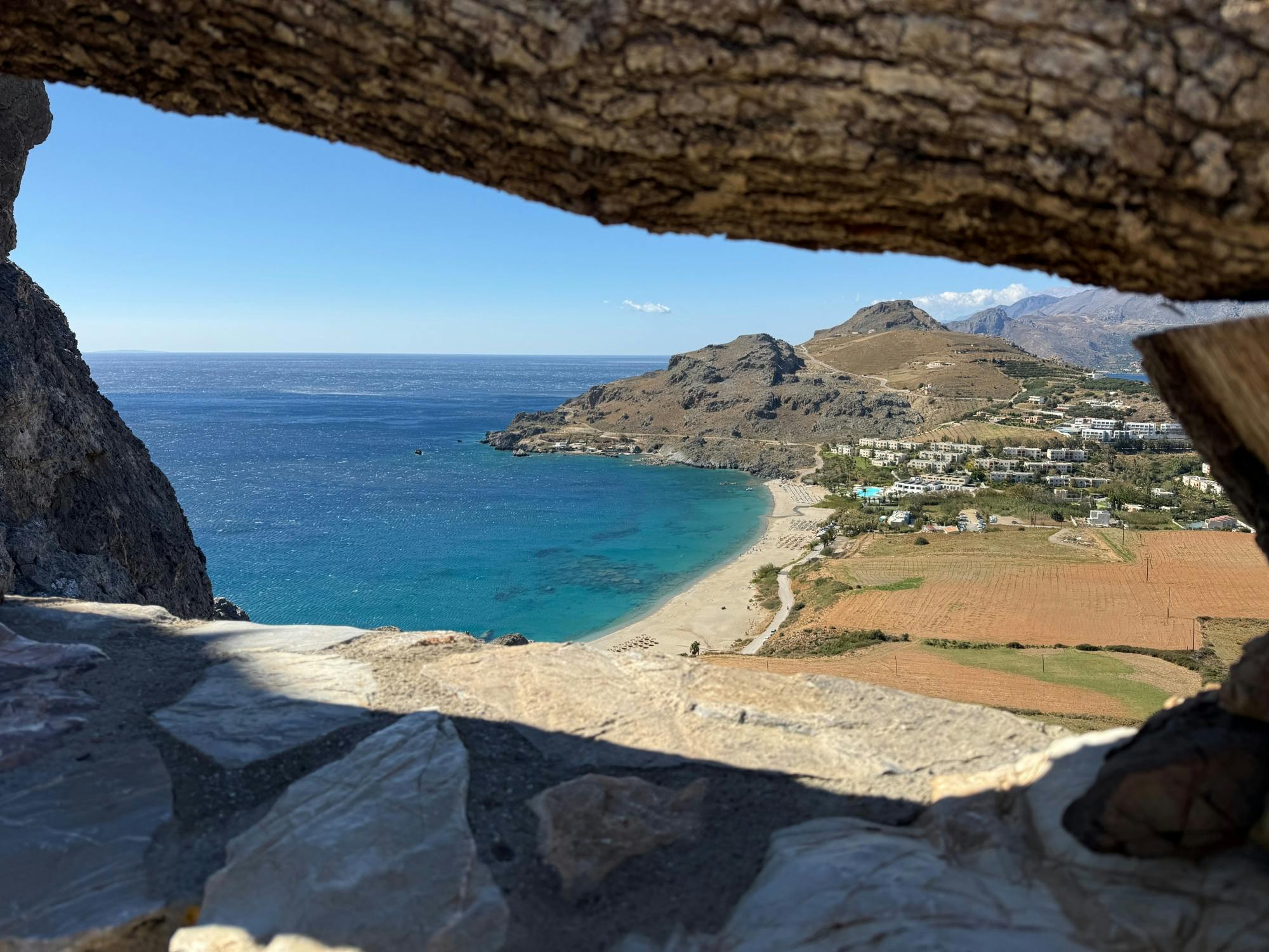 Full-day southern Crete 4x4 tour with swim stop