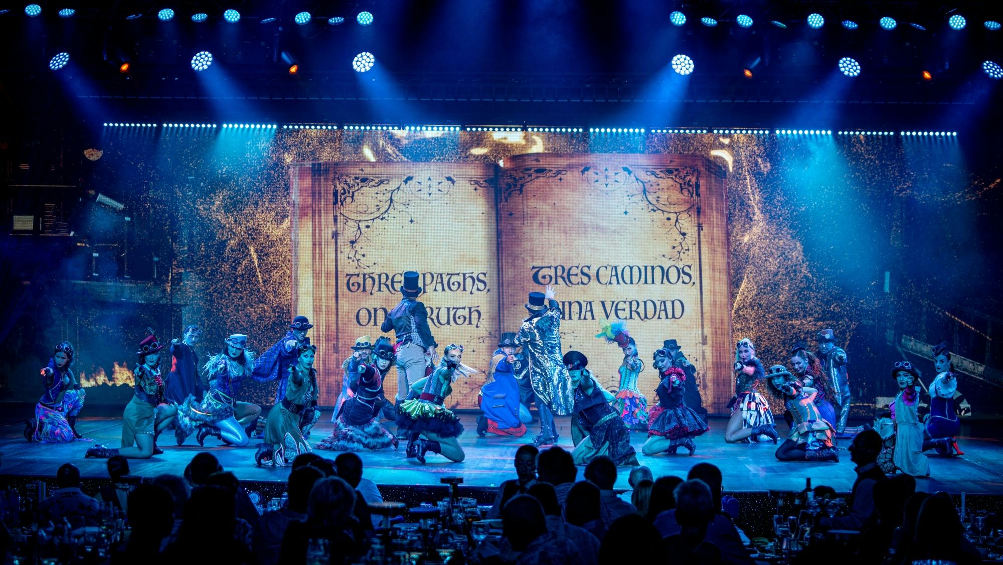 Benidorm Palace variety show with transport