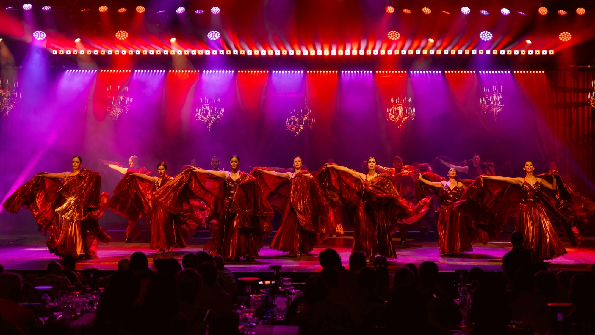 Benidorm Palace variety show with transport