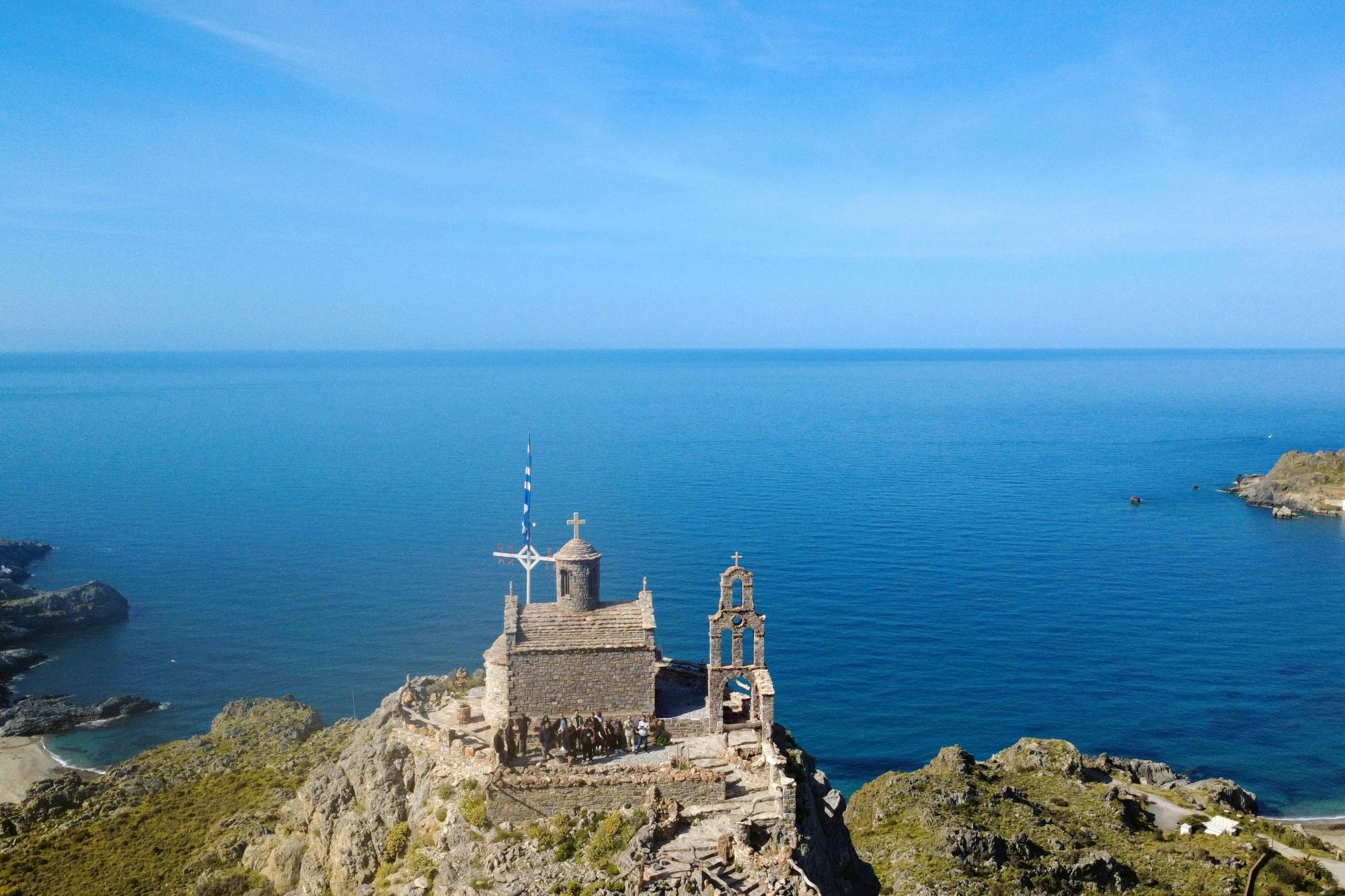Full-day southern Crete 4x4 tour with swim stop