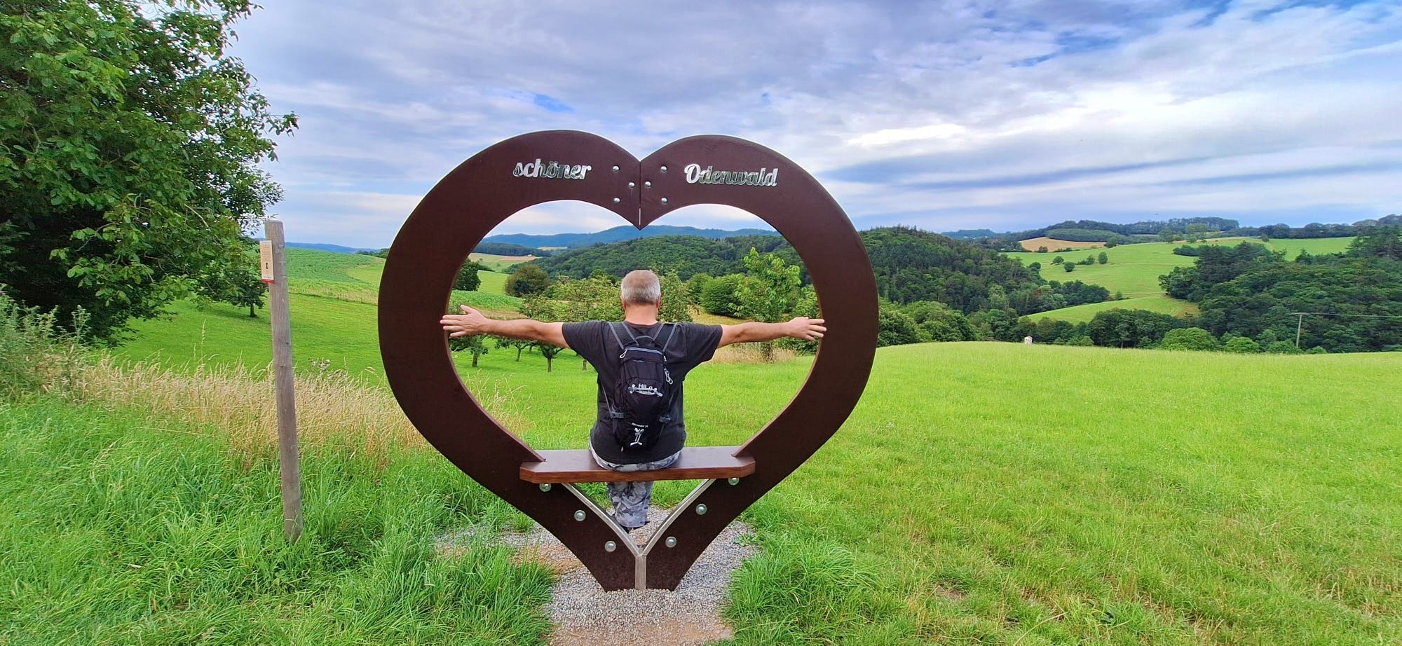 Ruta de senderismo por Mörlenbach, en el Odenwald, con vistas panorámicas