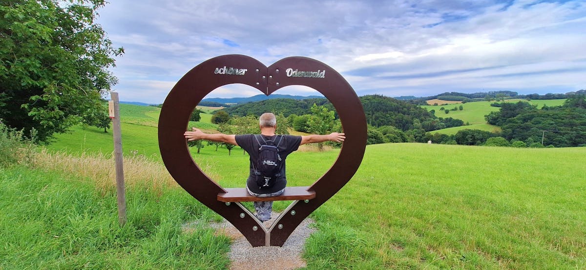 Wandeltocht door Mörlenbach in het Odenwald met prachtige uitzichten