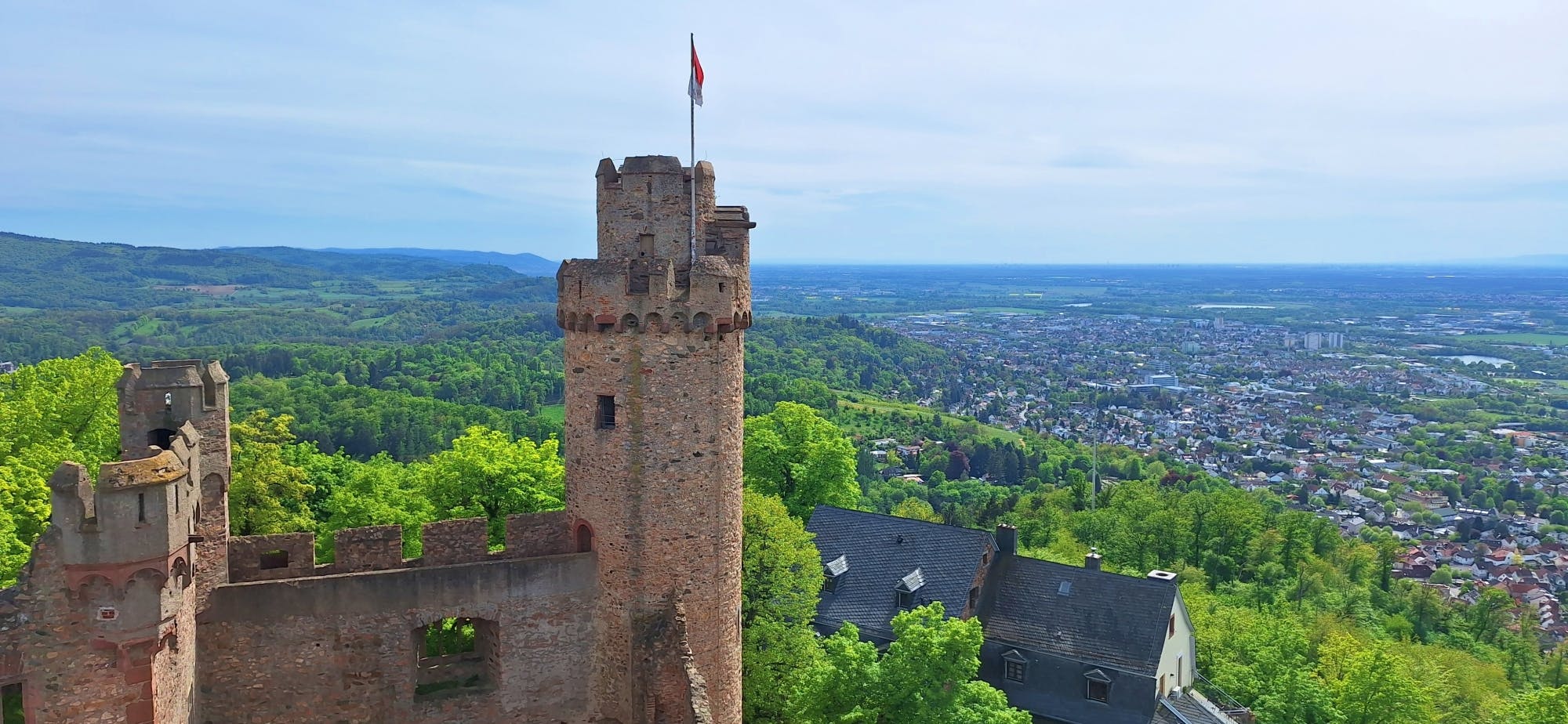 Bergstrasse Three Hilltop Castles Tour with Wine