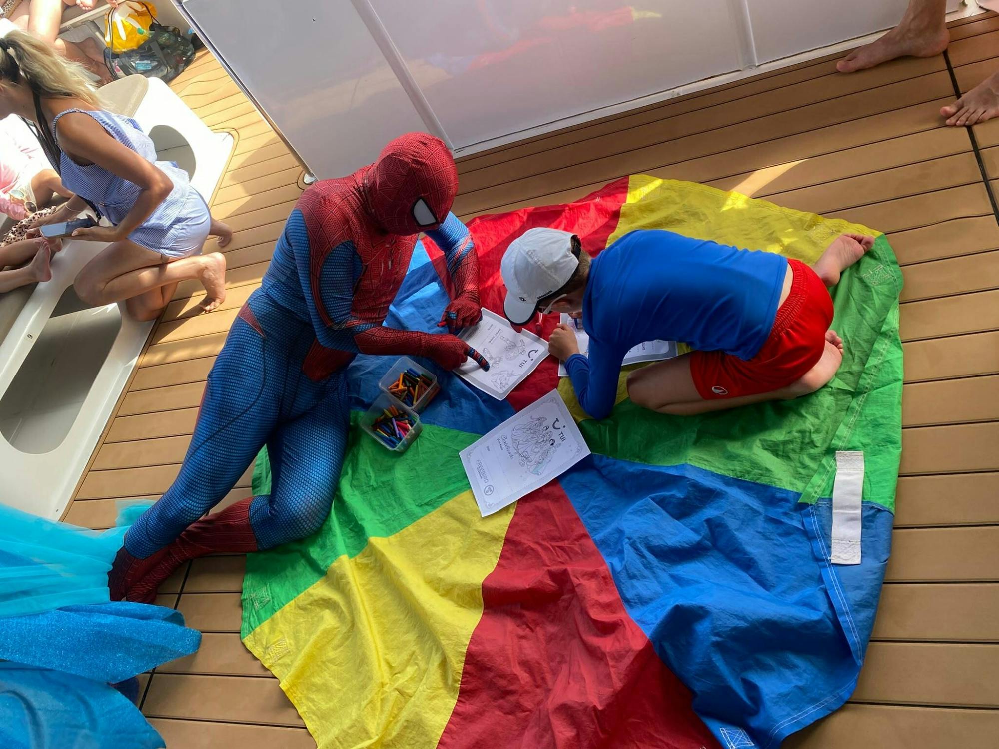 Princess and superhero themed family cruise in Tenerife