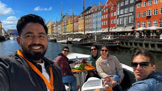 Passeio de barco guiado de luxo em Copenhaga