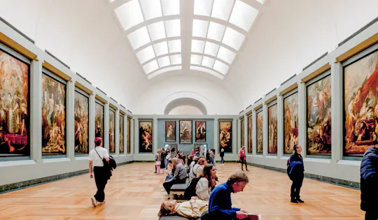 Rondleiding door het Louvre en het Île de la Cité met audiogids voor de Notre-Dame