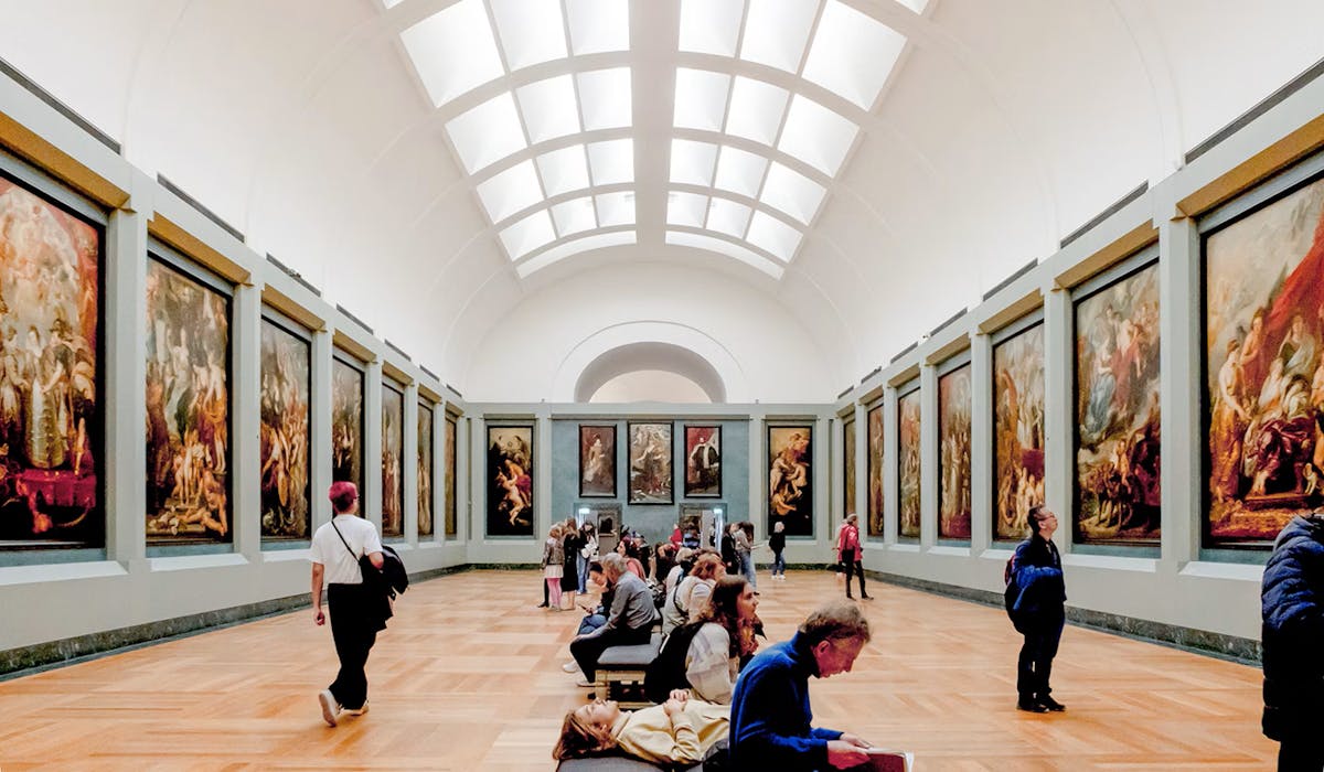 Rondleiding door het Louvre en het Île de la Cité met audiogids voor de Notre-Dame