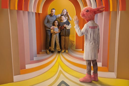 Entrance ticket to London’s Twist Museum of Illusions