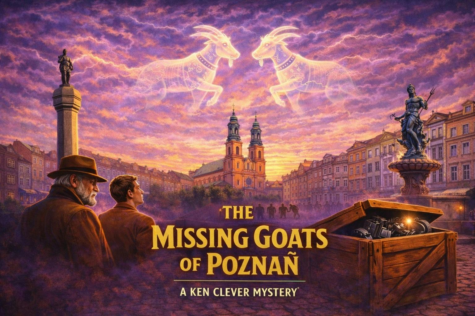The missing goats of Poznań city exploration game