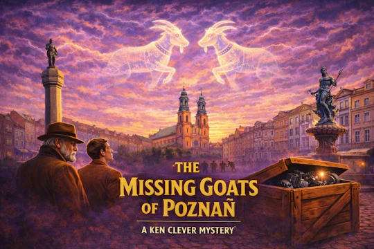 The missing goats of Poznań city exploration game