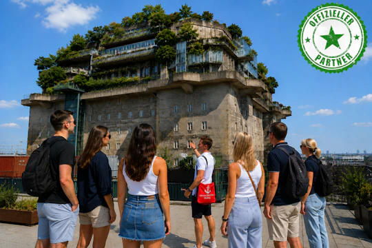 Guided walking tour through Hamburg's Green Bunker