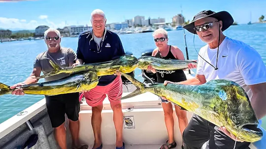 Zes uur durende sportvistocht vanaf Puerto Vallarta