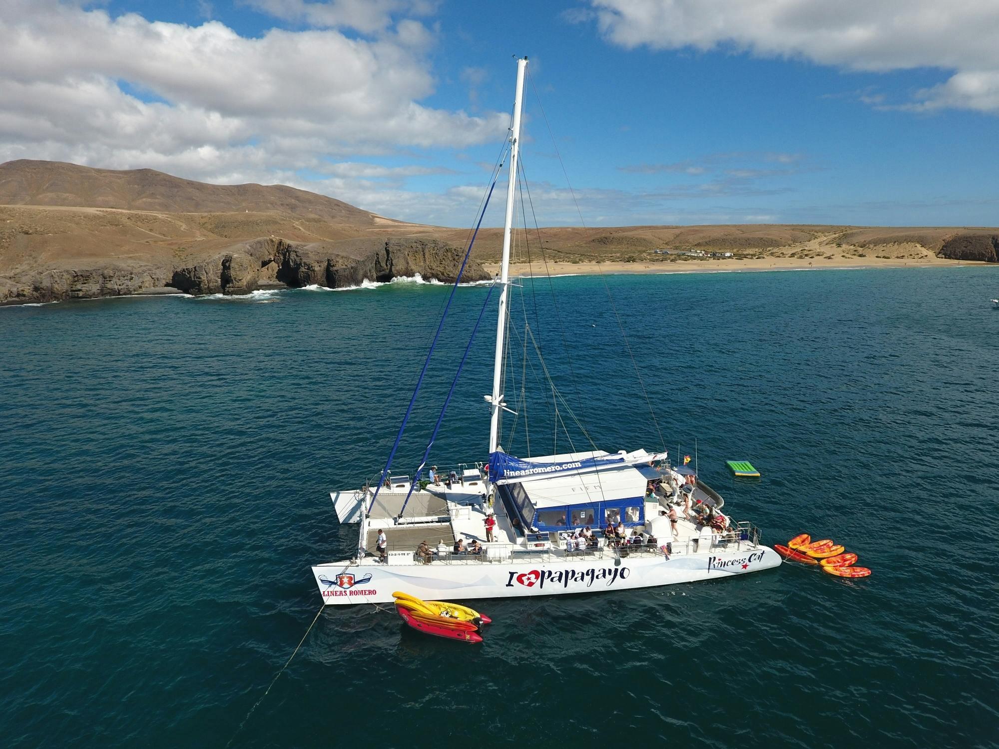 I love Papagayo catamarantocht - alleen ticket