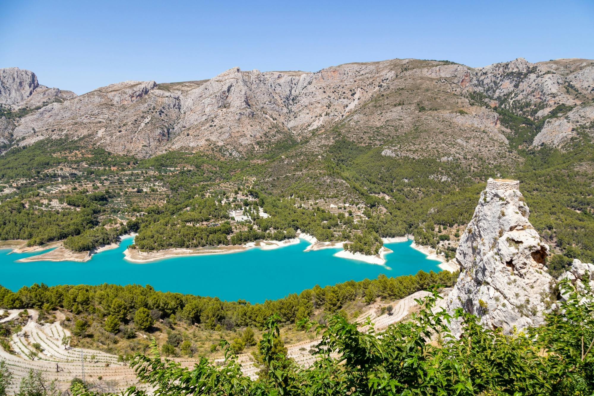 Guadalest and Algar waterfalls full-day tour from Calpe