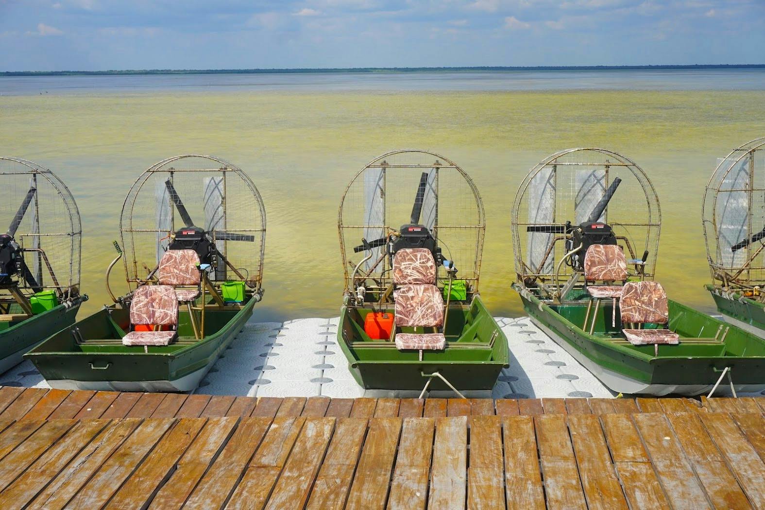 ATV jungle adventure and airboat ride to Isla Blanca Beach