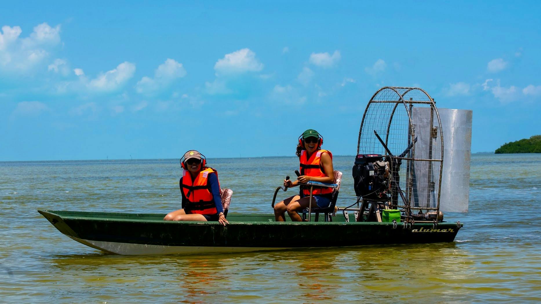 ATV jungle adventure and airboat ride to Isla Blanca Beach