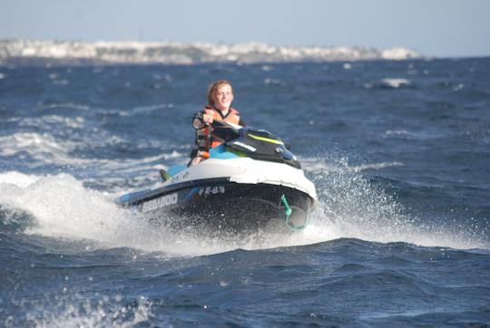 Tour de Lanzarote en jet-ski sur la route du sud - billet seulement