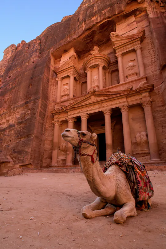 Guided tour of Petra with the Roman Theatre and the Royal Tombs