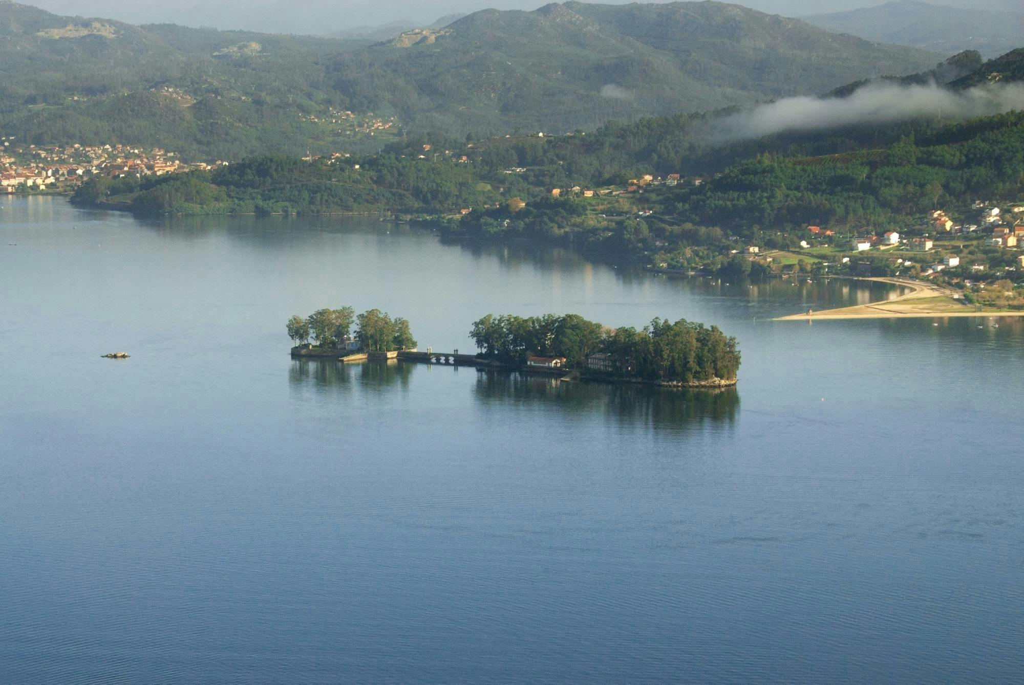 Fähre von Cangas zur Insel San Simón